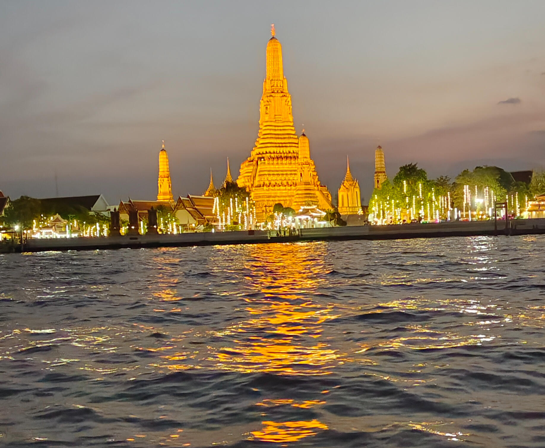 White Lotus Boat Bangkok Magic Moonlight
