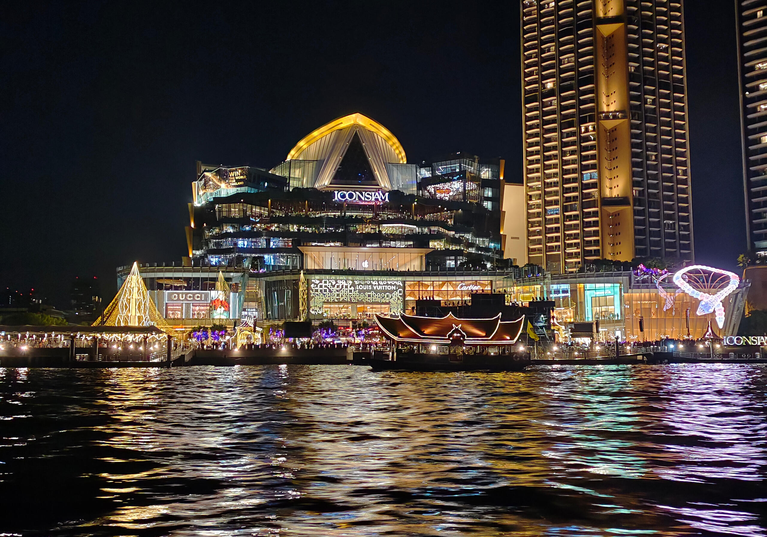 White Lotus Boat Bangkok Magic Moonlight