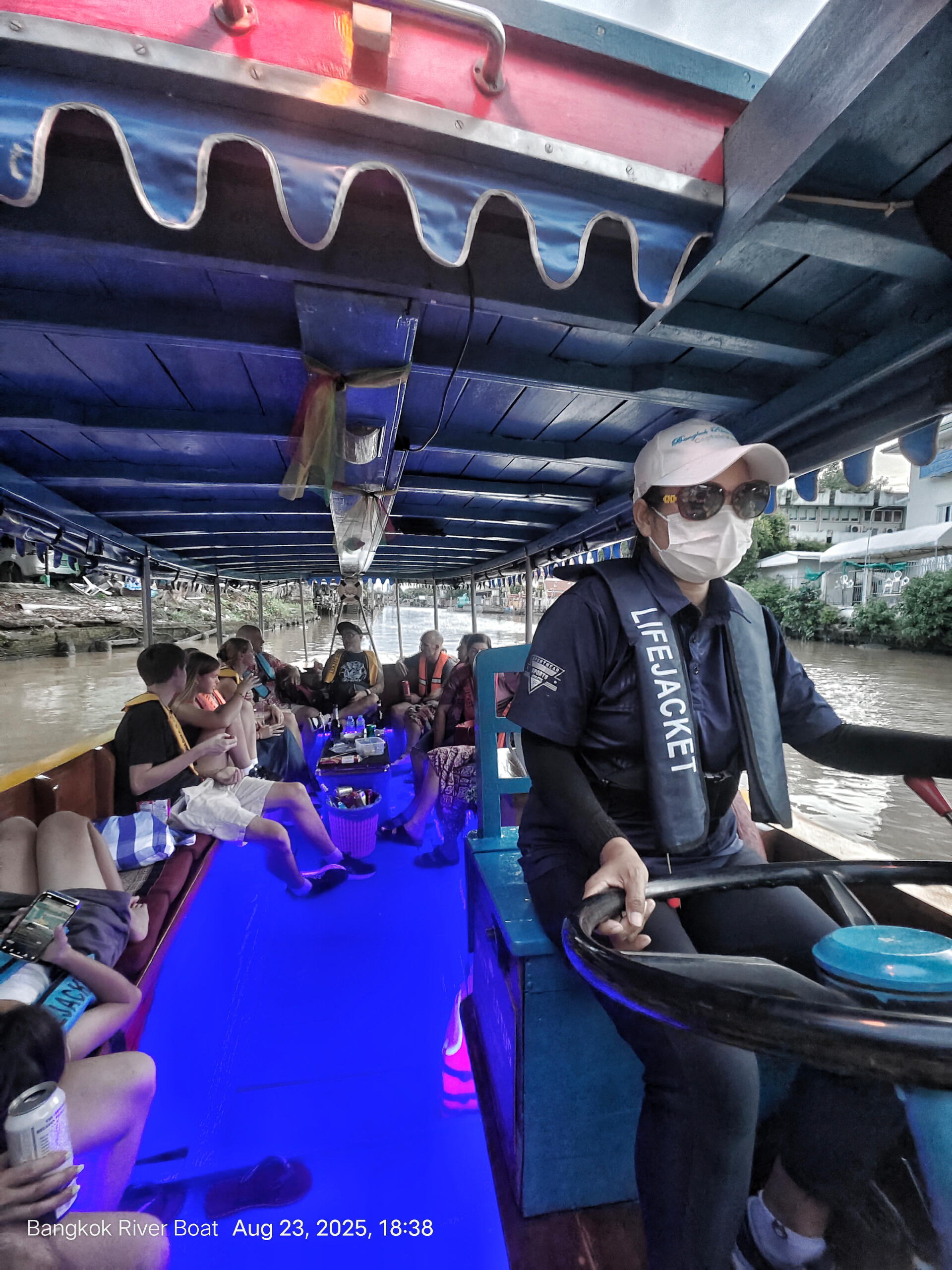 White Lotus Boat Bangkok Magic Moonlight